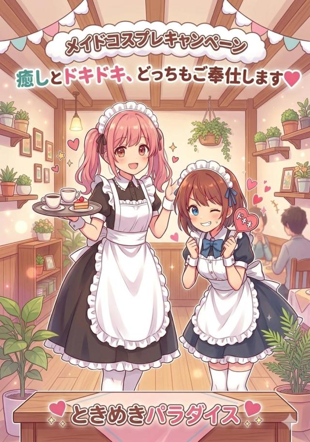 メイドコスプレキャンペーン(30着ご紹介企画)プロフィール写真